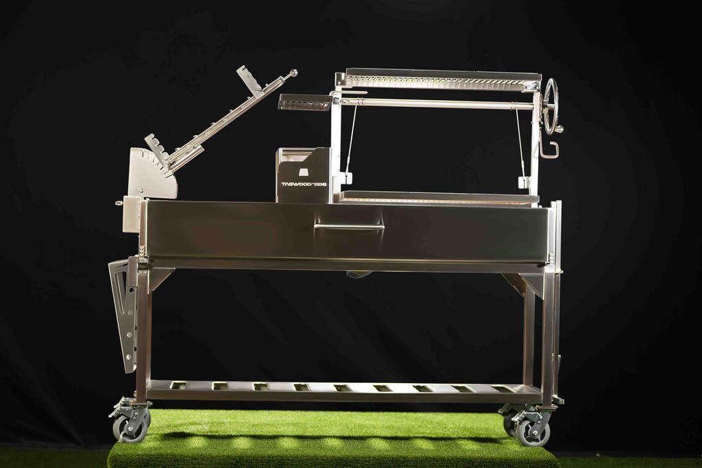 Tagwood BBQ06SS Argentine Santa Maria Grill – with 360° Rotating Clamp Grill