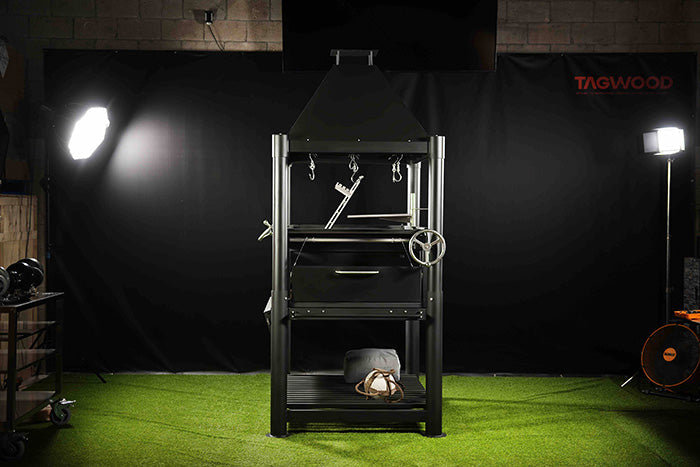 Tagwood BBQ12SI Argentine Santa Maria Grill – Professional 360-Degree Grilling