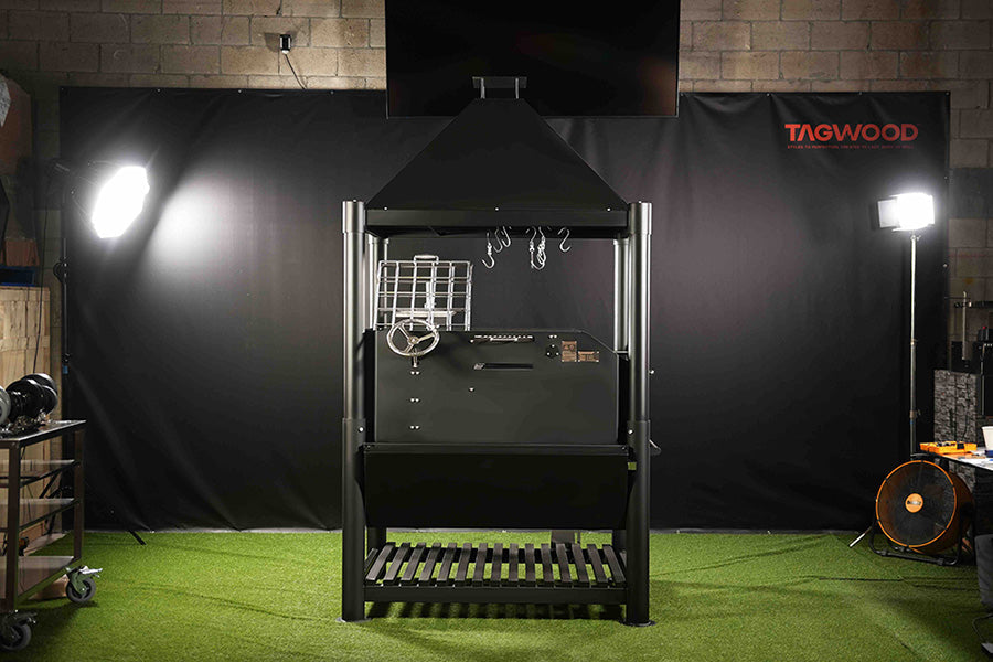 Tagwood BBQ12SI Argentine Santa Maria Grill – Professional 360-Degree Grilling