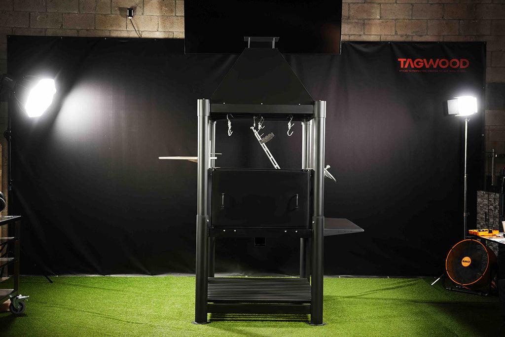 Tagwood BBQ12SI Argentine Santa Maria Grill – Professional 360-Degree Grilling