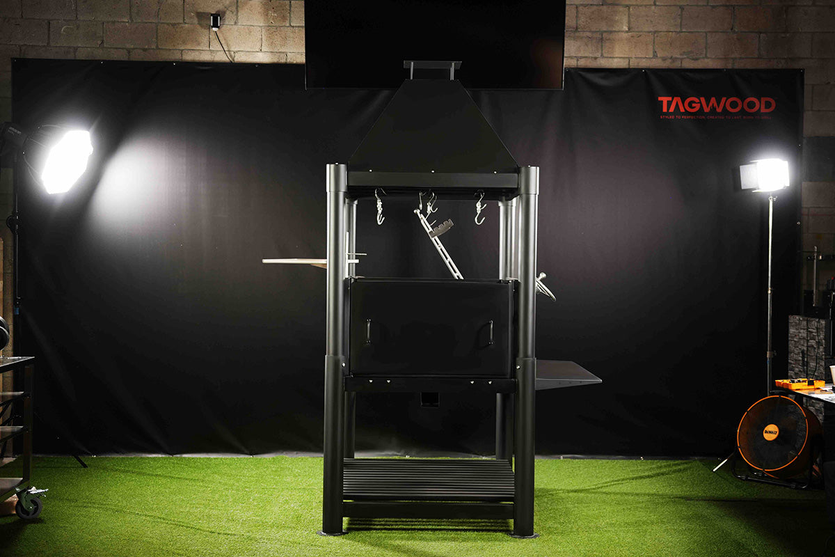 Tagwood BBQ12SI Argentine Santa Maria Grill – Professional 360-Degree Grilling