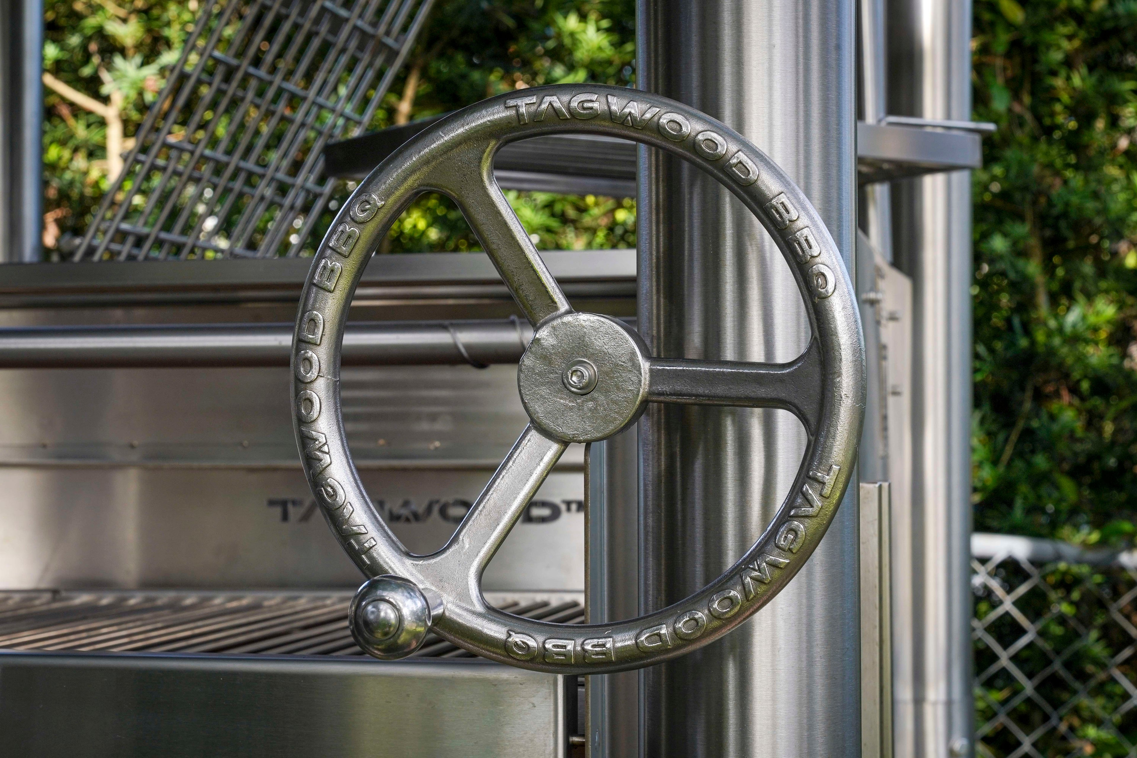 Tagwood BBQ12SS XL Argentine Santa Maria Grill – All 304 Stainless Steel "Beast on Steroids"