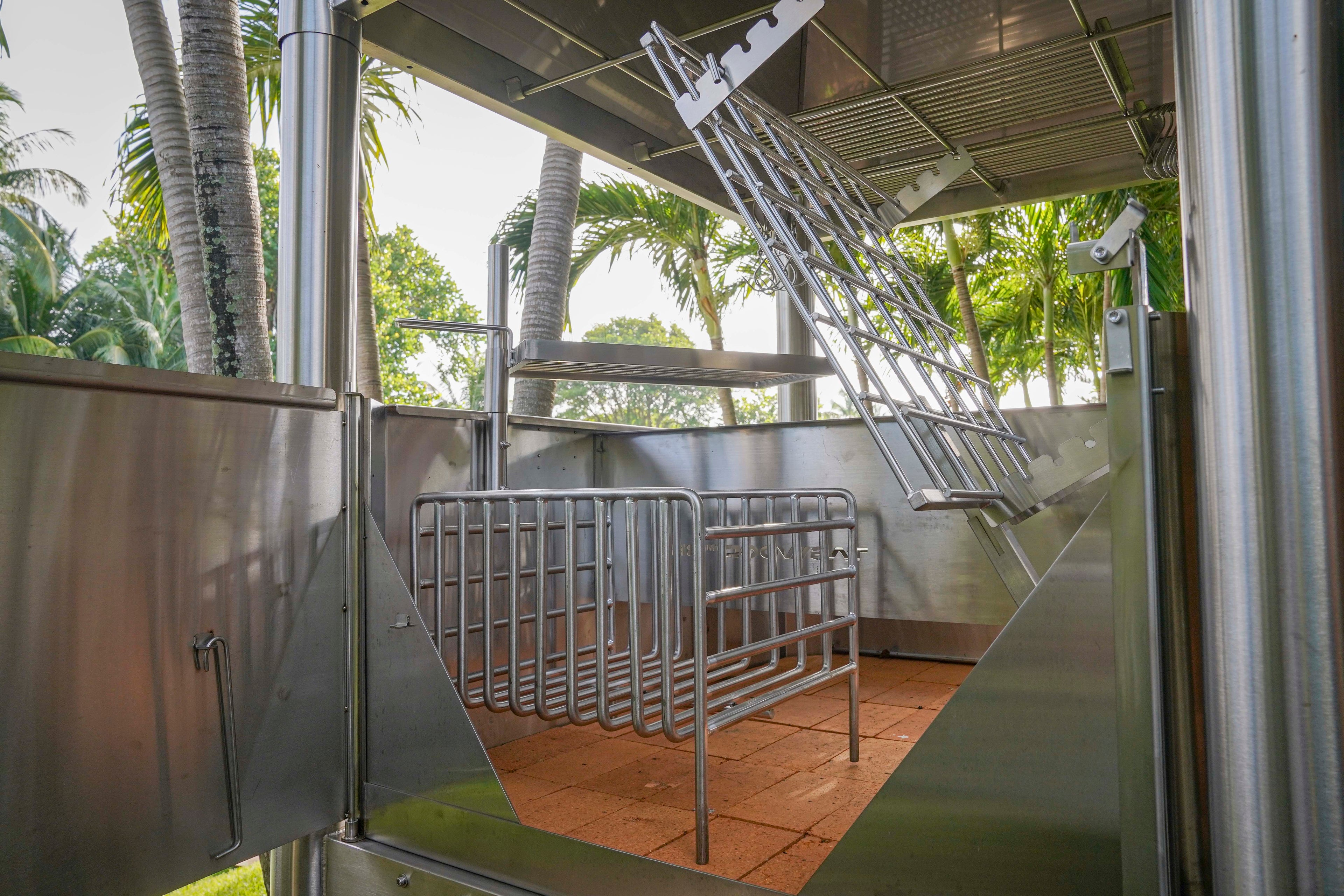 Tagwood BBQ12SS XL Argentine Santa Maria Grill – All 304 Stainless Steel "Beast on Steroids"