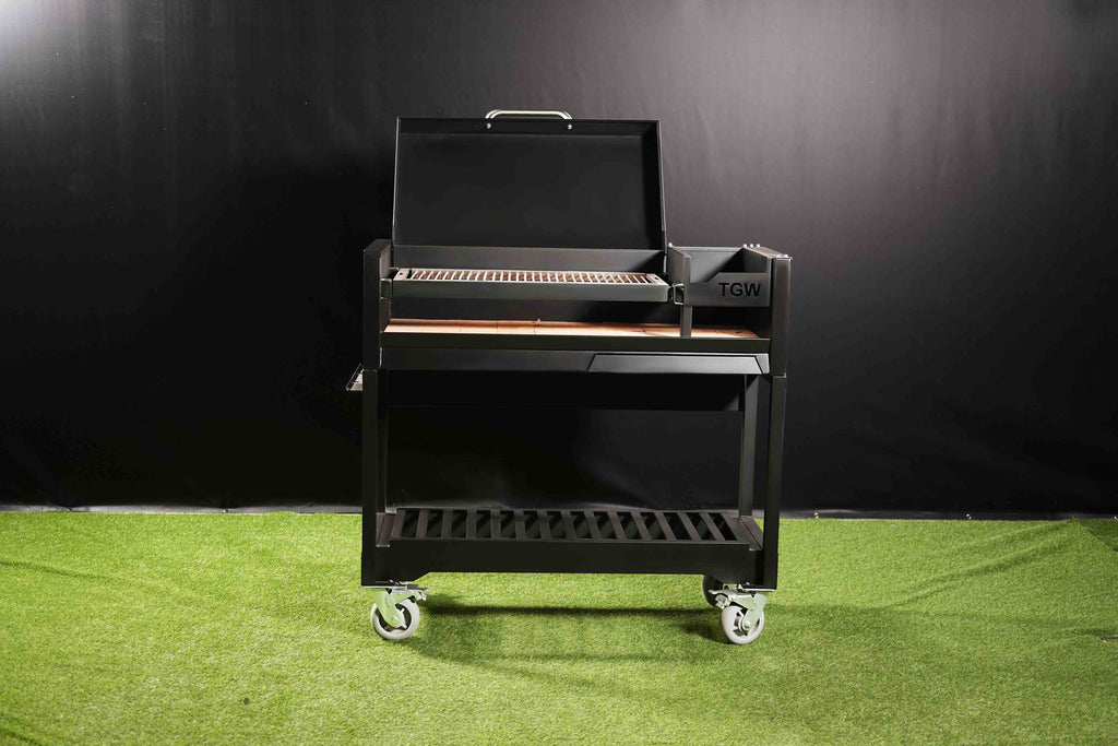 Tagwood BBQ18SI Argentine Style Grill – Chief Series All-Black Edition