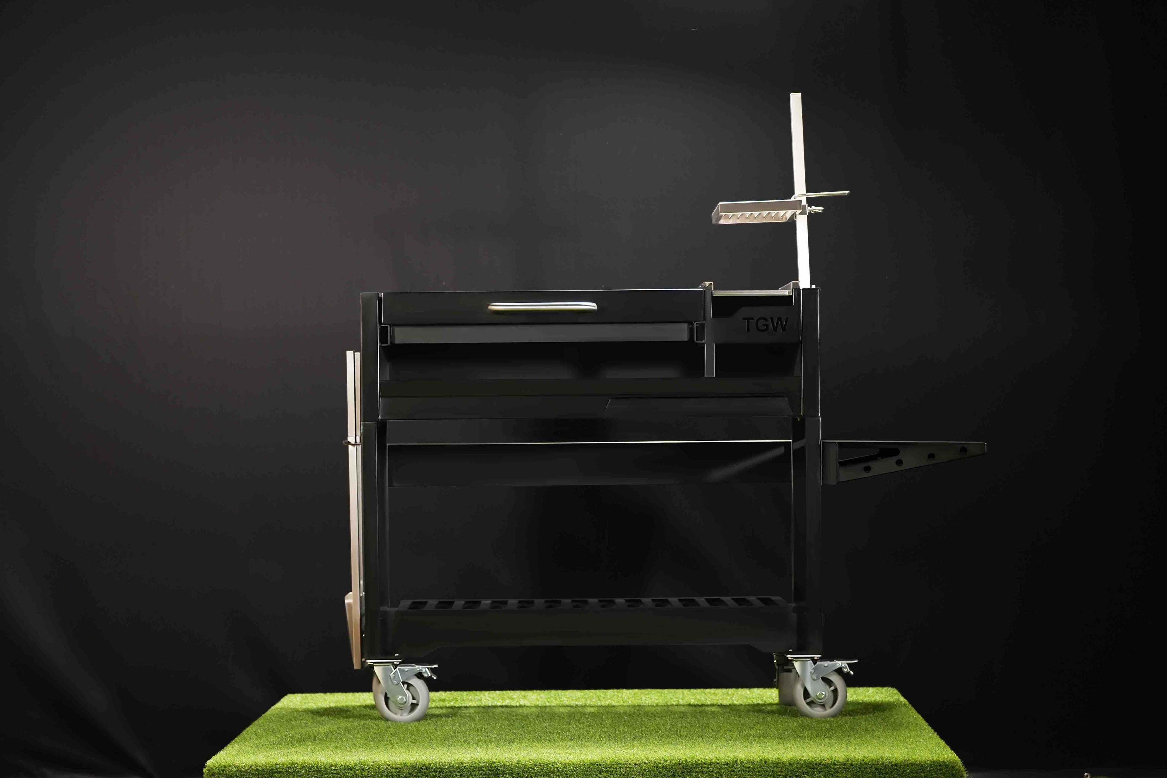 Tagwood BBQ18SI Argentine Style Grill – Chief Series All-Black Edition