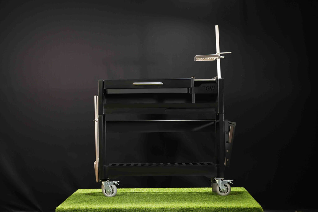 Tagwood BBQ18SI Argentine Style Grill – Chief Series All-Black Edition