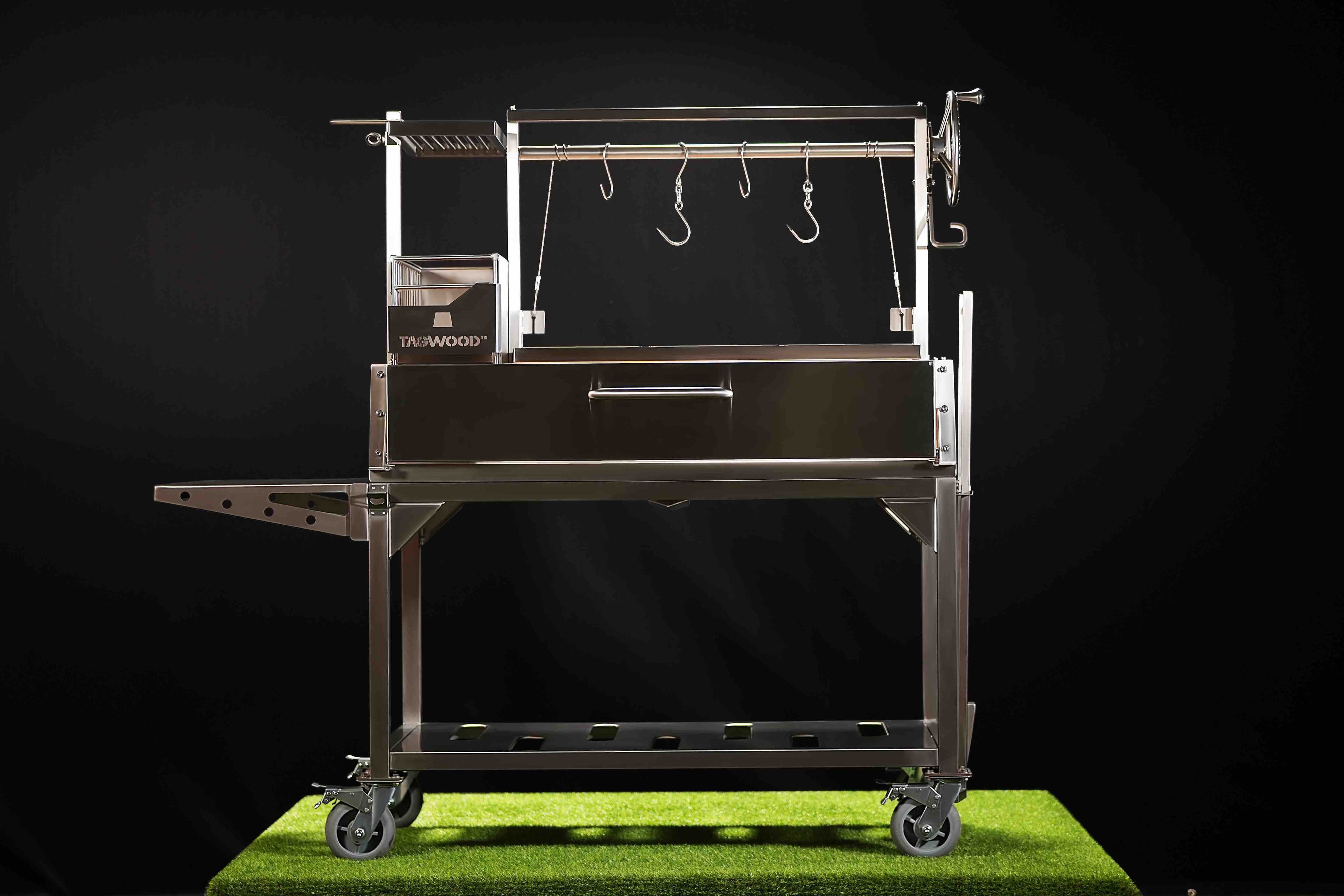 Tagwood BBQ23SS XL Argentine Santa Maria Grill – 304 Stainless Steel