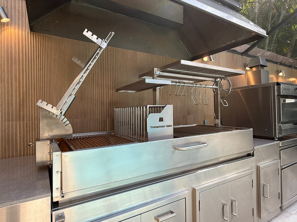 Tagwood BBQ28SS XL Built-In Santa Maria Argentine Grill – 304 Stainless Steel