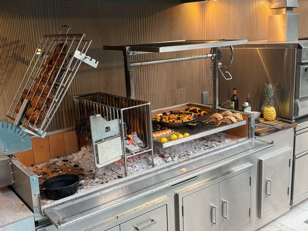 Tagwood BBQ28SS XL Built-In Santa Maria Argentine Grill – 304 Stainless Steel