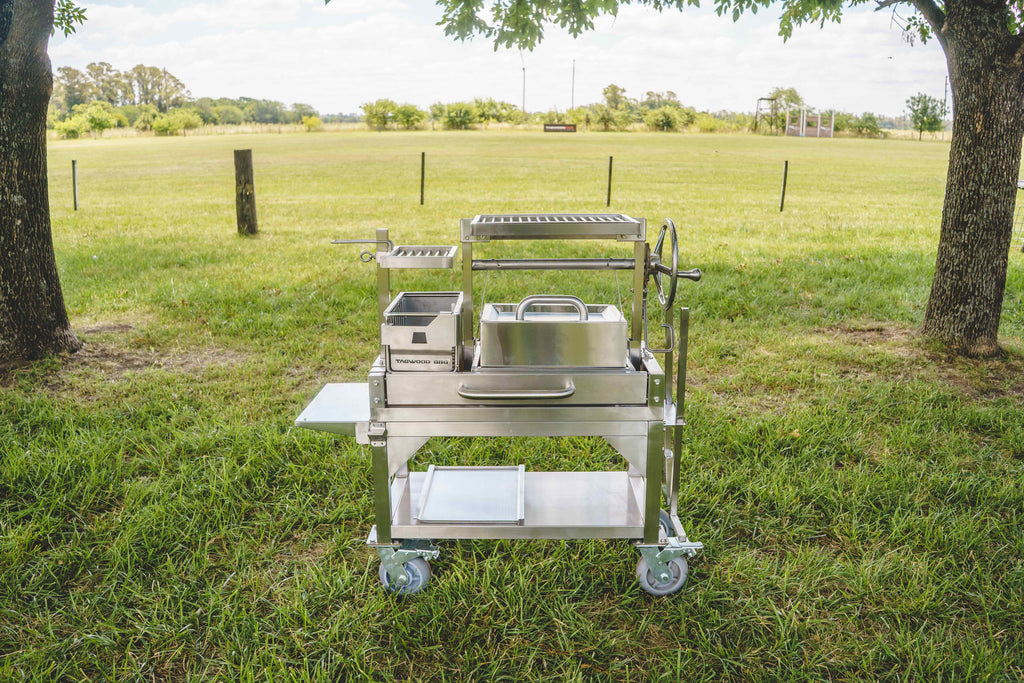 Tagwood BBQ03SS MINI Argentine Santa Maria Grill – 304 Stainless Steel