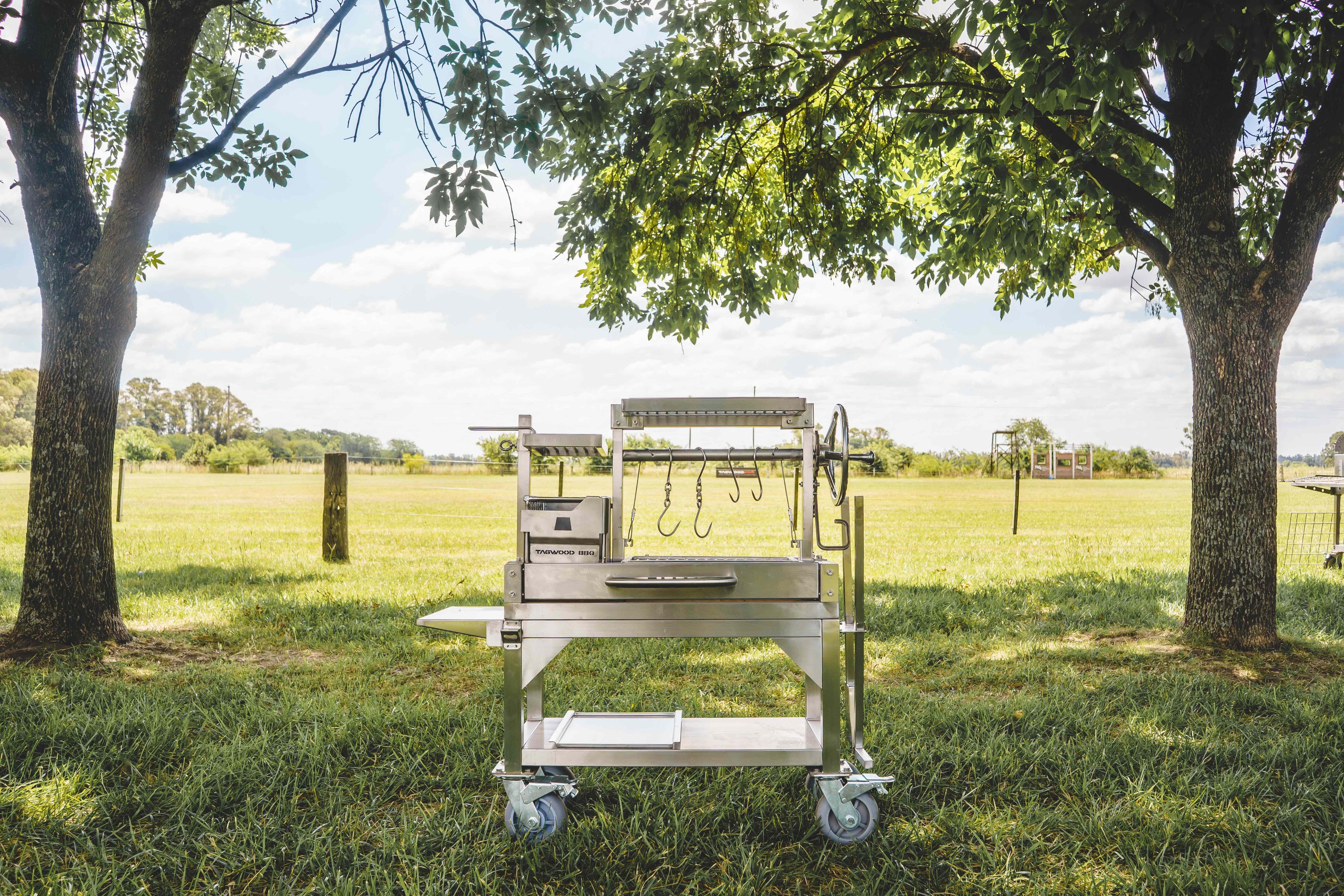 Tagwood BBQ03SS MINI Argentine Santa Maria Grill – 304 Stainless Steel