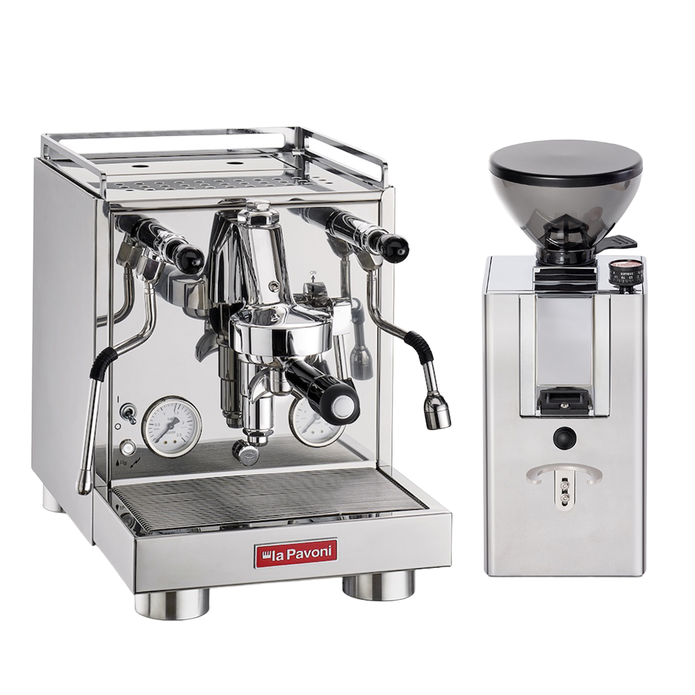 La Pavoni Cellini Evolution and Kube Mill Bundle – Professional Grade Performance